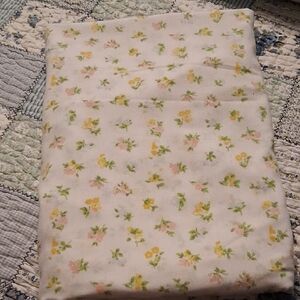 Vintage Queen Flat Sheet